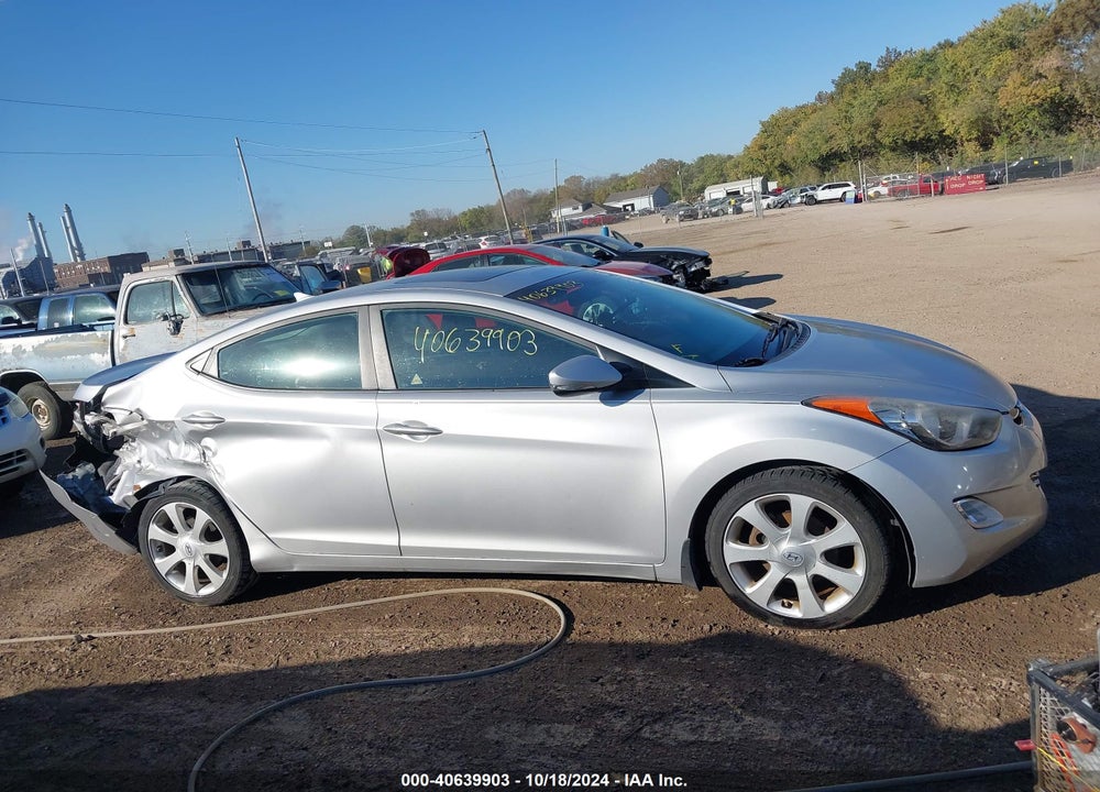 2012 HYUNDAI ELANTRA LIMITED (ULSAN PLANT) VIN: KMHDH4AE1CU382575