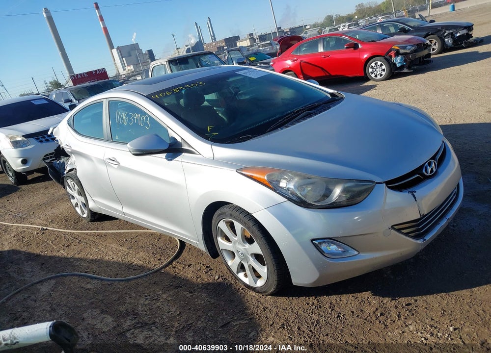 2012 HYUNDAI ELANTRA LIMITED (ULSAN PLANT) VIN: KMHDH4AE1CU382575
