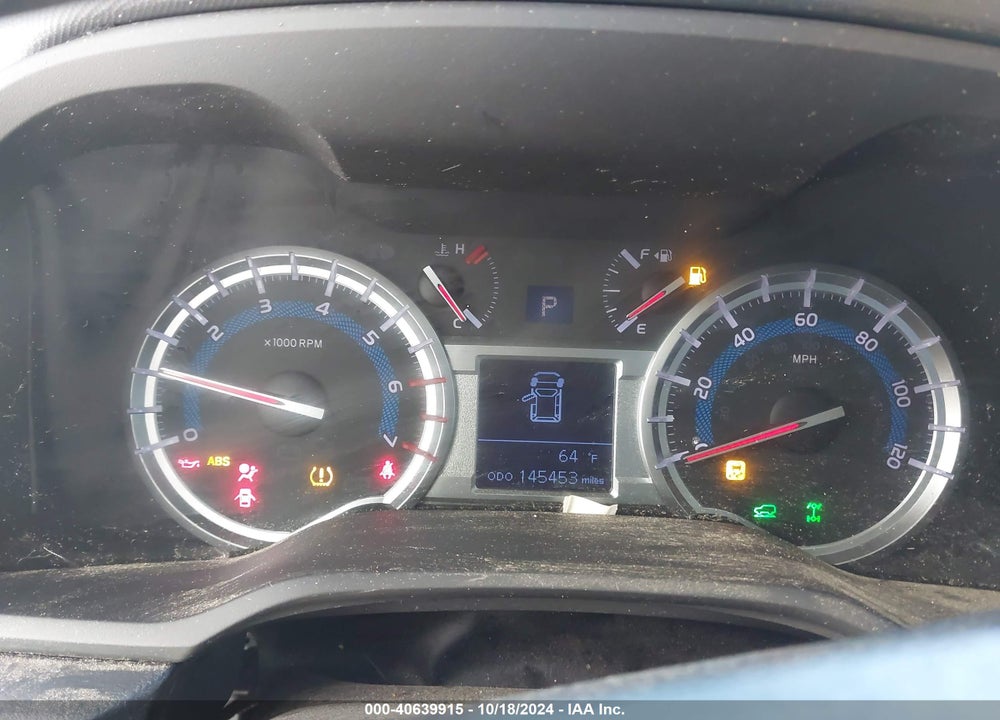 2016 TOYOTA 4RUNNER TRAIL PREMIUM VIN: JTEBU5JR0G5333475