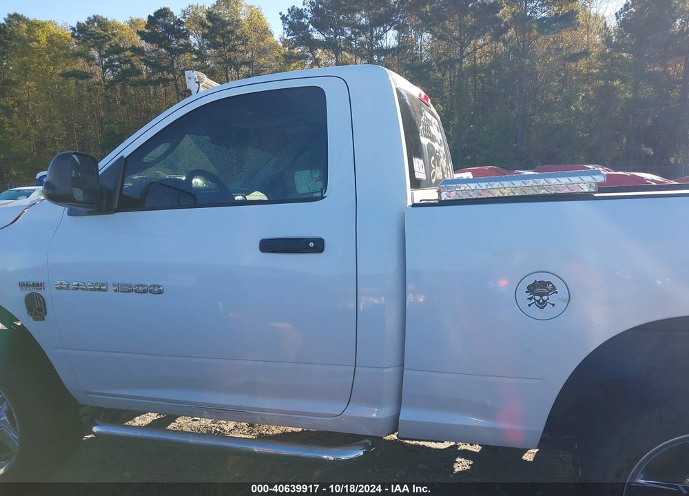 2012 RAM 1500 ST VIN: 3C6JD6AT9CG277774