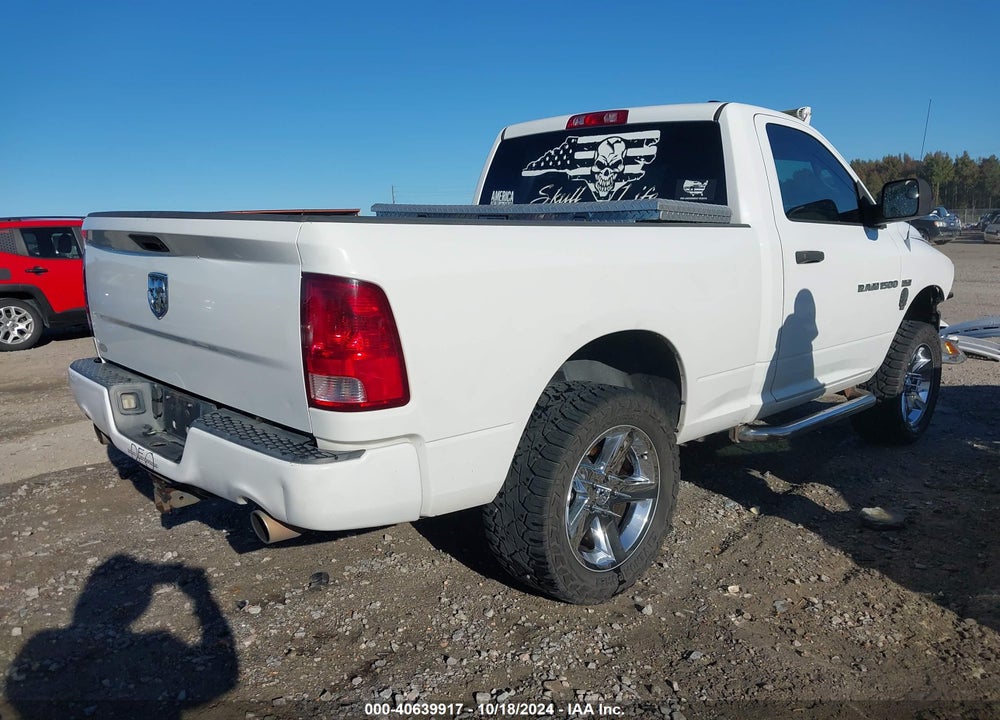 2012 RAM 1500 ST VIN: 3C6JD6AT9CG277774