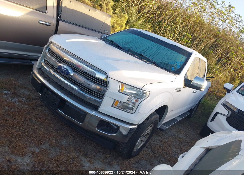 2017 FORD F-150 LARIAT VIN: 1FTEW1CG3HKE09791