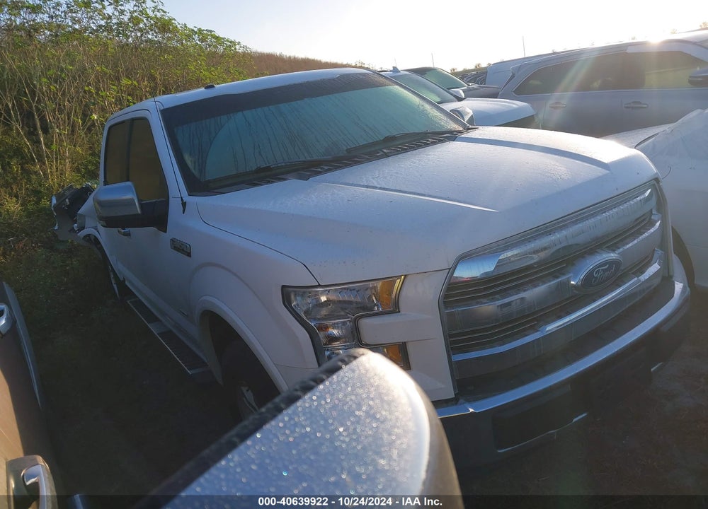 2017 FORD F-150 LARIAT VIN: 1FTEW1CG3HKE09791