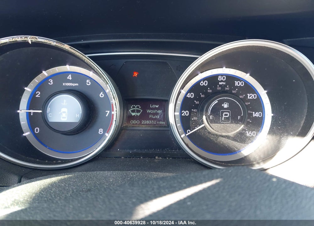 2011 HYUNDAI SONATA GLS VIN: 5NPEB4AC5BH014109