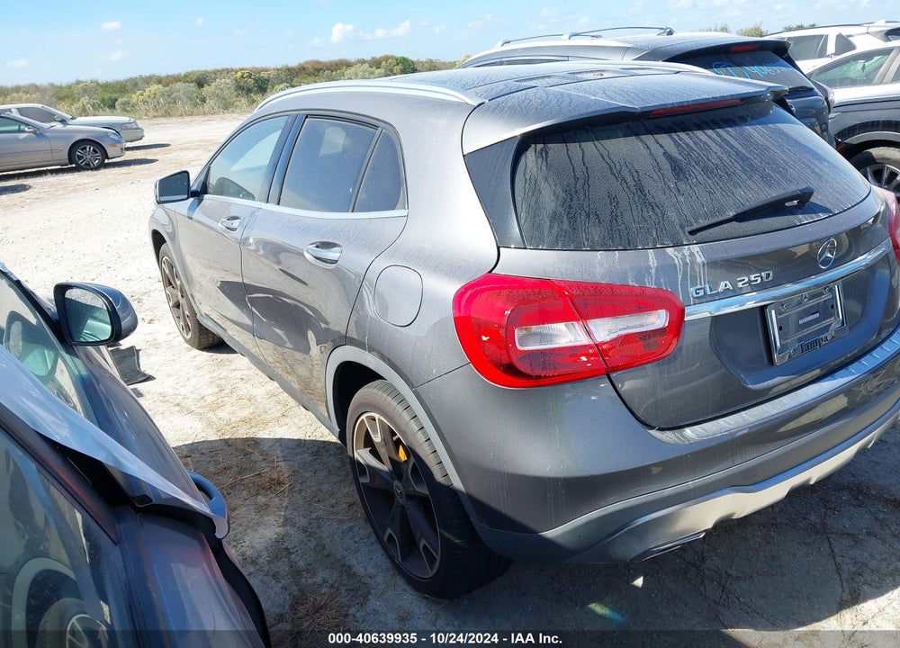 2018 MERCEDES-BENZ GLA 250 VIN: WDCTG4EB8JJ498416
