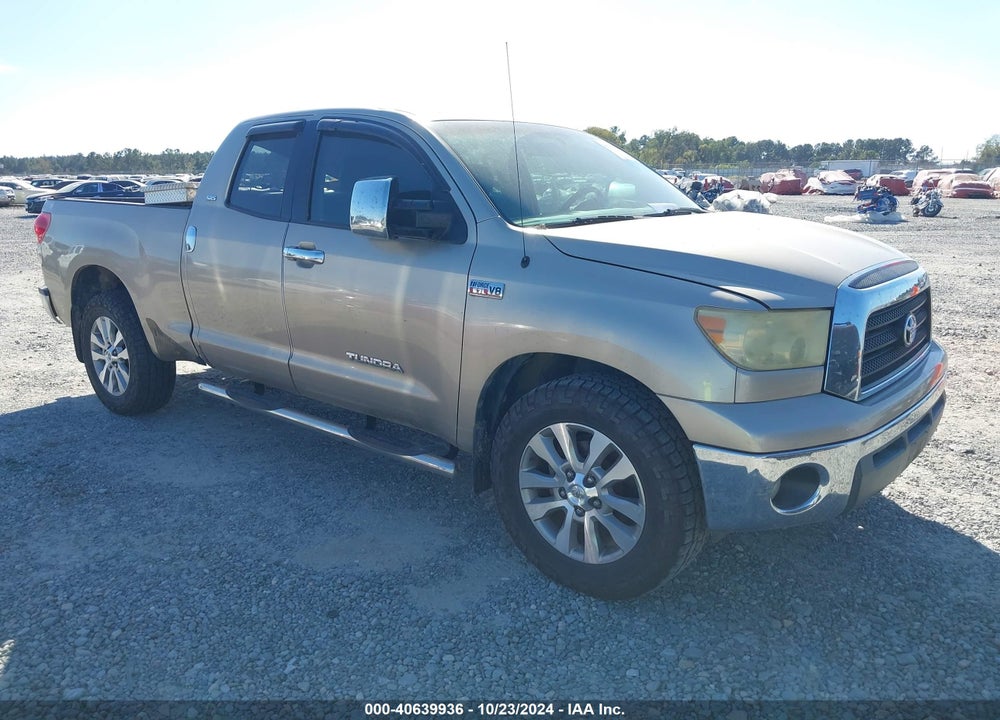 2008 TOYOTA TUNDRA SR5 5.7L V8 VIN: 5TFBV541X8X040714
