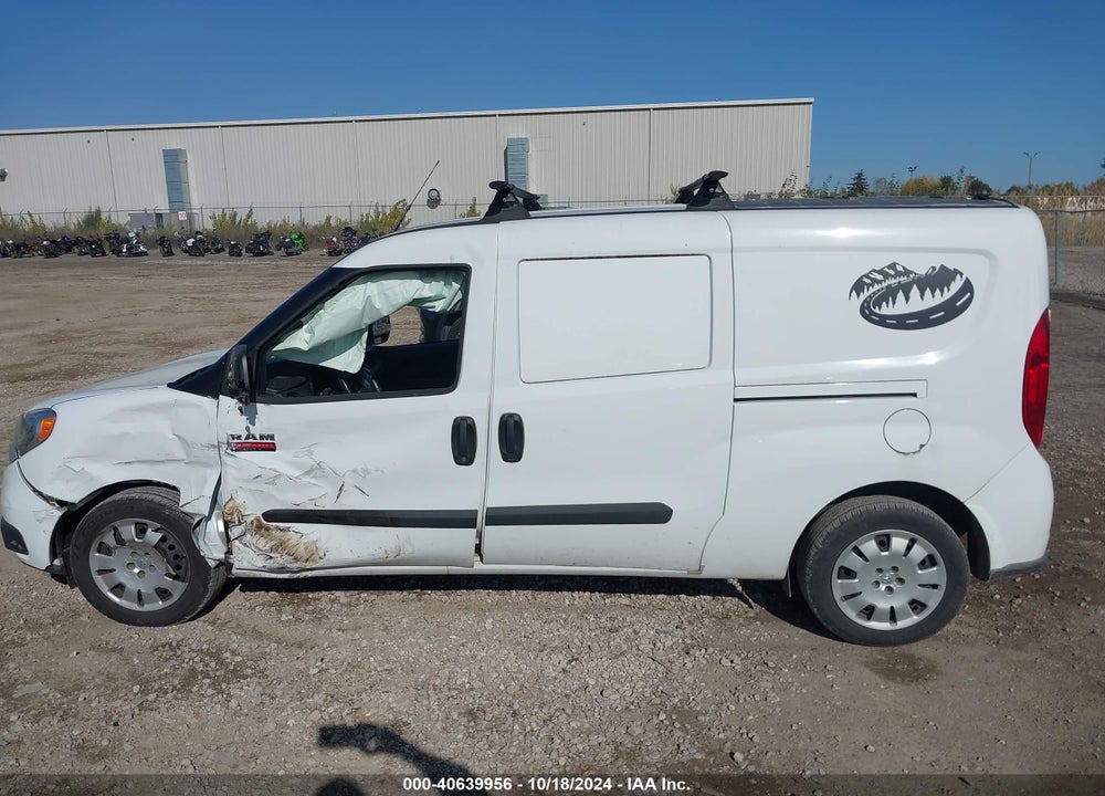 2017 RAM PROMASTER CITY TRADESMAN SLT VIN: ZFBERFBBXH6H16299