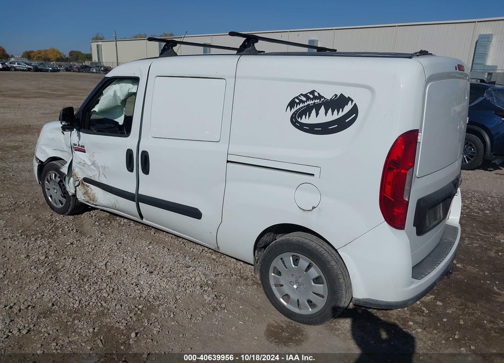 2017 RAM PROMASTER CITY TRADESMAN SLT VIN: ZFBERFBBXH6H16299