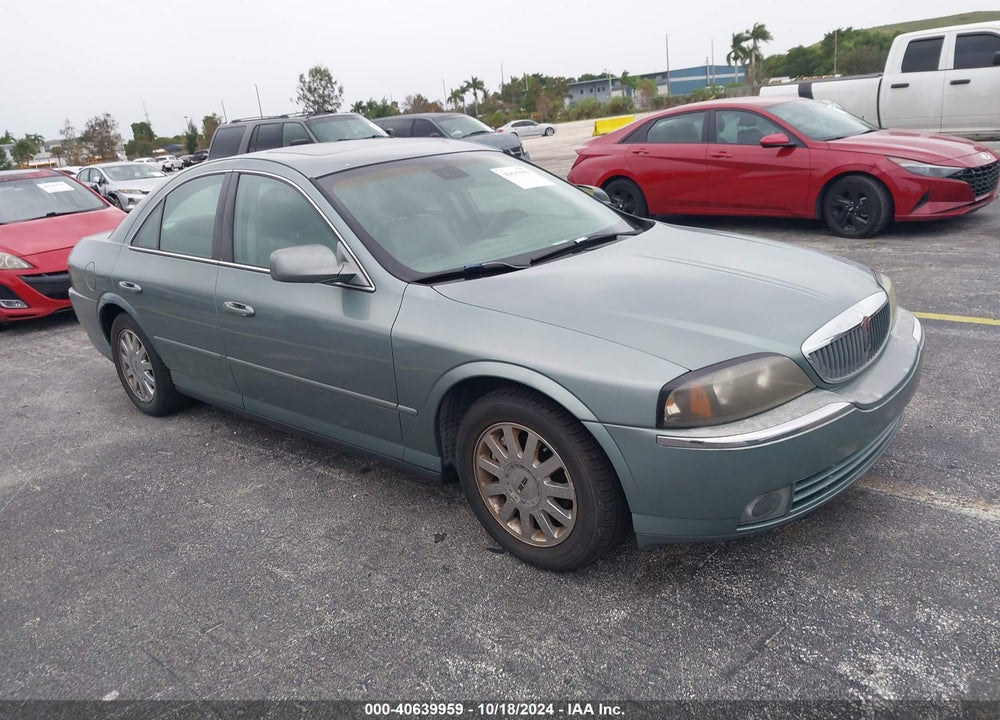 2003 LINCOLN LS V6 VIN: 1LNHM86S63Y706213