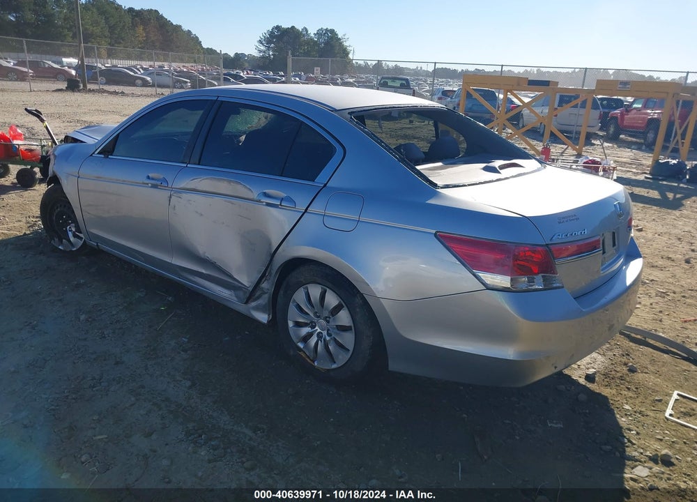 2012 HONDA ACCORD VIN: 1HGCP2F32CA106469