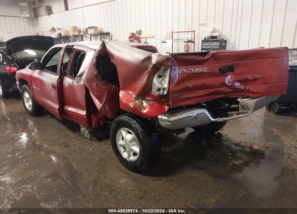 1999 DODGE DAKOTA SLT/SPORT VIN: 1B7GL22X0XS287334