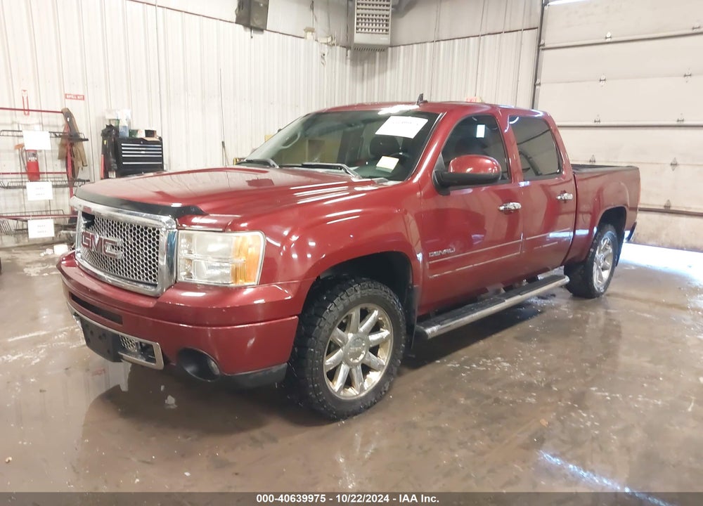 2013 GMC SIERRA 1500 DENALI VIN: 3GTP2XE22DG107483