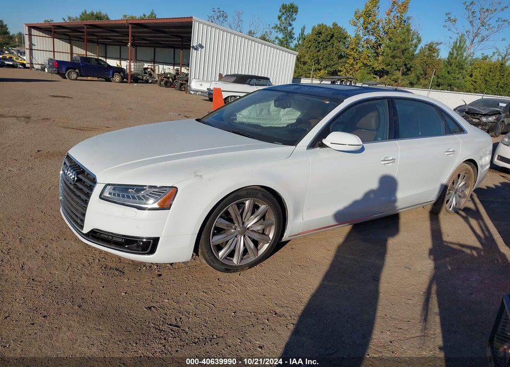2016 AUDI A8 L 3.0T VIN: WAU34AFD1GN001816