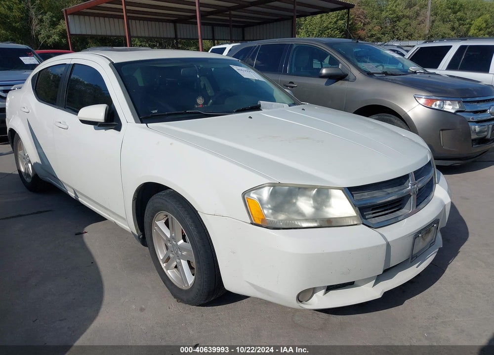 2010 DODGE AVENGER R/T VIN: 1B3CC5FBXAN129475