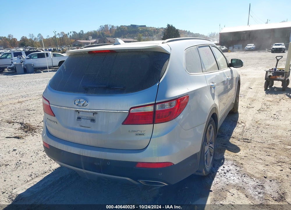 2016 HYUNDAI SANTA FE LIMITED VIN: KM8SR4HFXGU134205