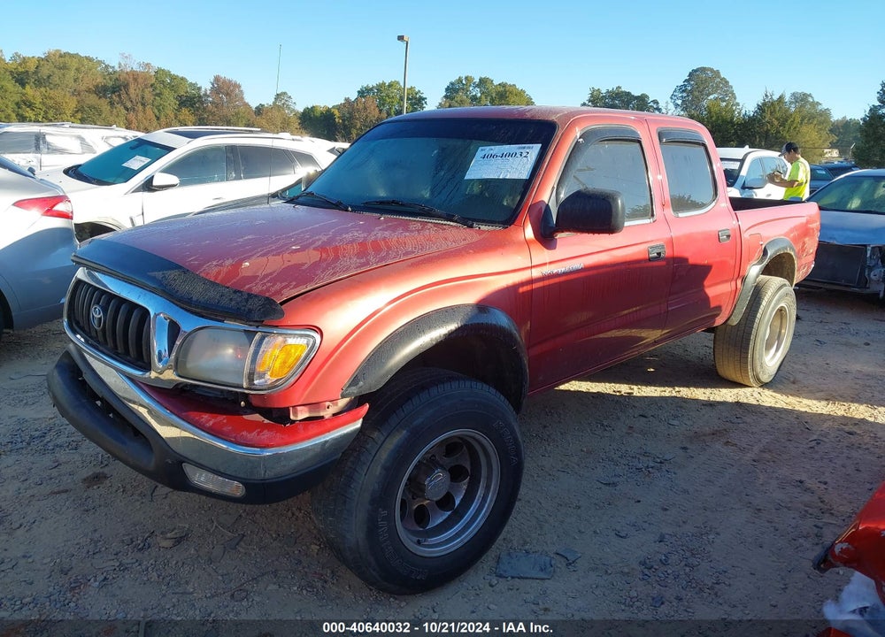 2002 TOYOTA TACOMA PRERUNNER VIN: 5TEGM92N32Z038048