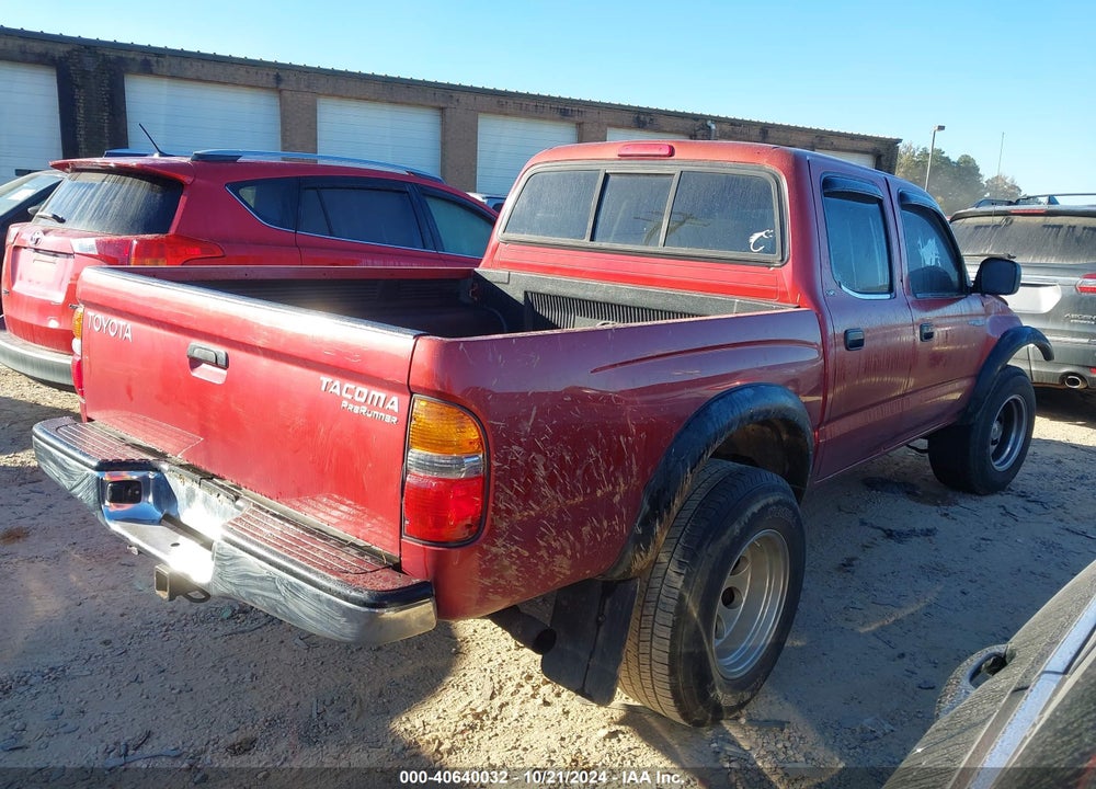 2002 TOYOTA TACOMA PRERUNNER VIN: 5TEGM92N32Z038048