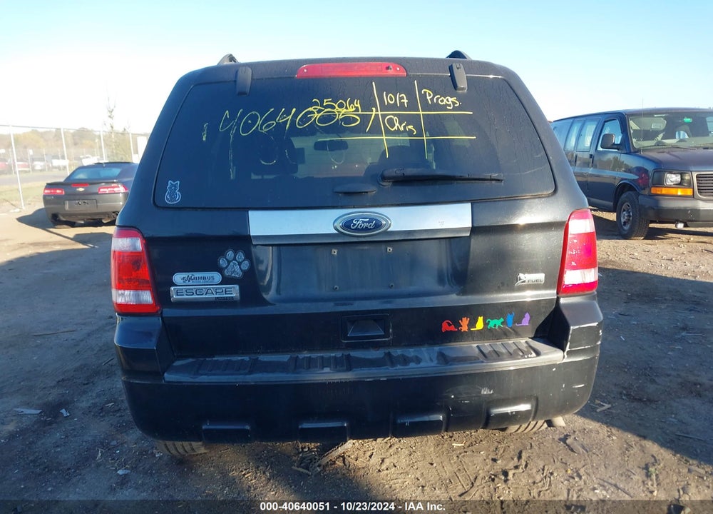 2011 FORD ESCAPE LIMITED VIN: 1FMCU0EG0BKB44318