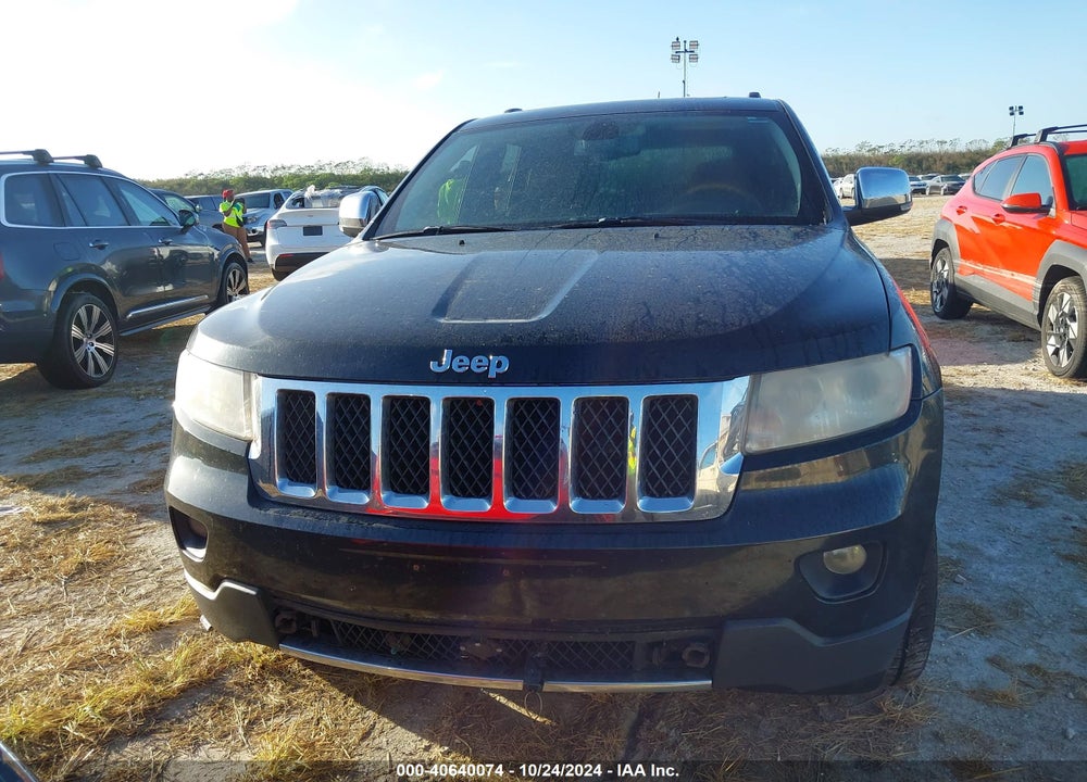 2011 JEEP GRAND CHEROKEE OVERLAND VIN: 1J4RR6GT0BC629169
