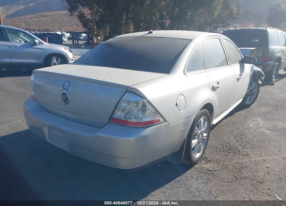 2008 MERCURY SABLE PREMIER VIN: 1MEHM42W58G600692