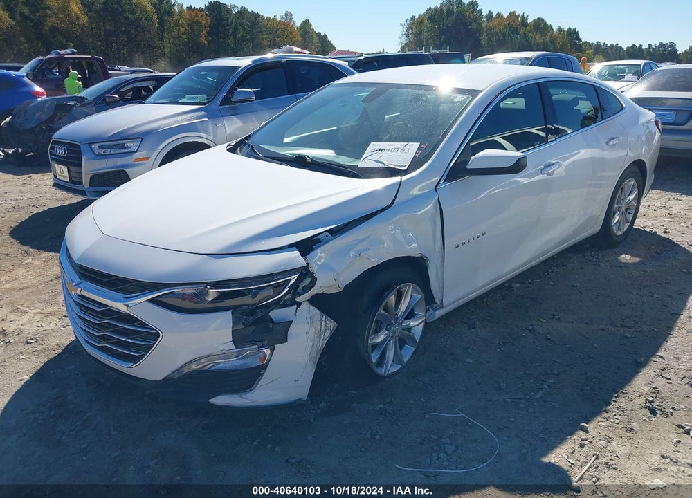 2021 CHEVROLET MALIBU FWD LT VIN: 1G1ZD5ST9MF034448