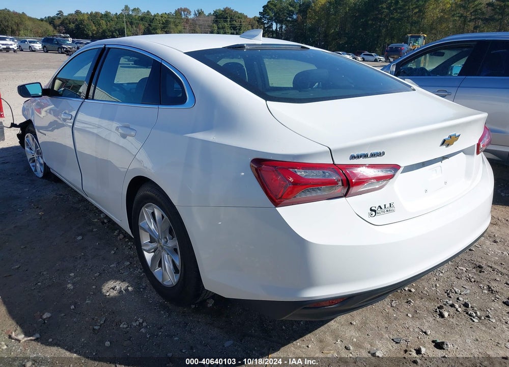 2021 CHEVROLET MALIBU FWD LT VIN: 1G1ZD5ST9MF034448