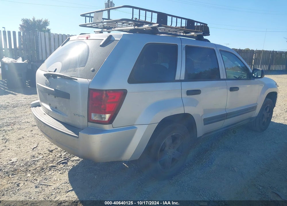 2005 JEEP GRAND CHEROKEE LAREDO VIN: 1J4GS48KX5C599415