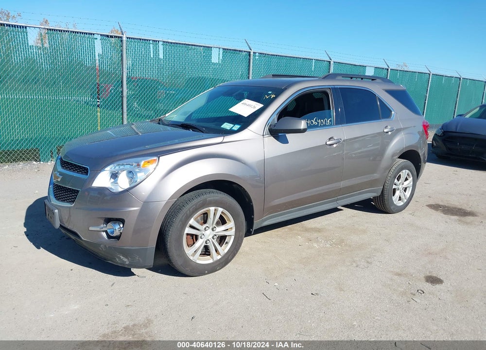 2012 CHEVROLET EQUINOX 2LT VIN: 2GNFLNEK2C6289586