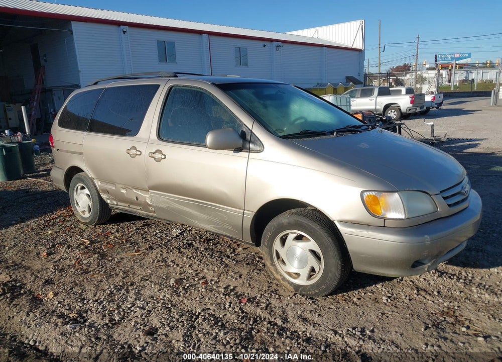 2002 TOYOTA SIENNA LE VIN: 4T3ZF13C02U414749