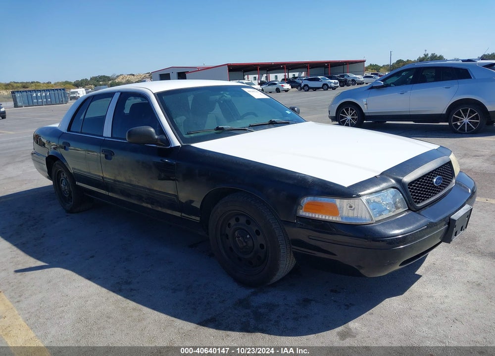 2011 FORD CROWN VICTORIA POLICE INTERCEPTOR VIN: 2FABP7BV9BX102171