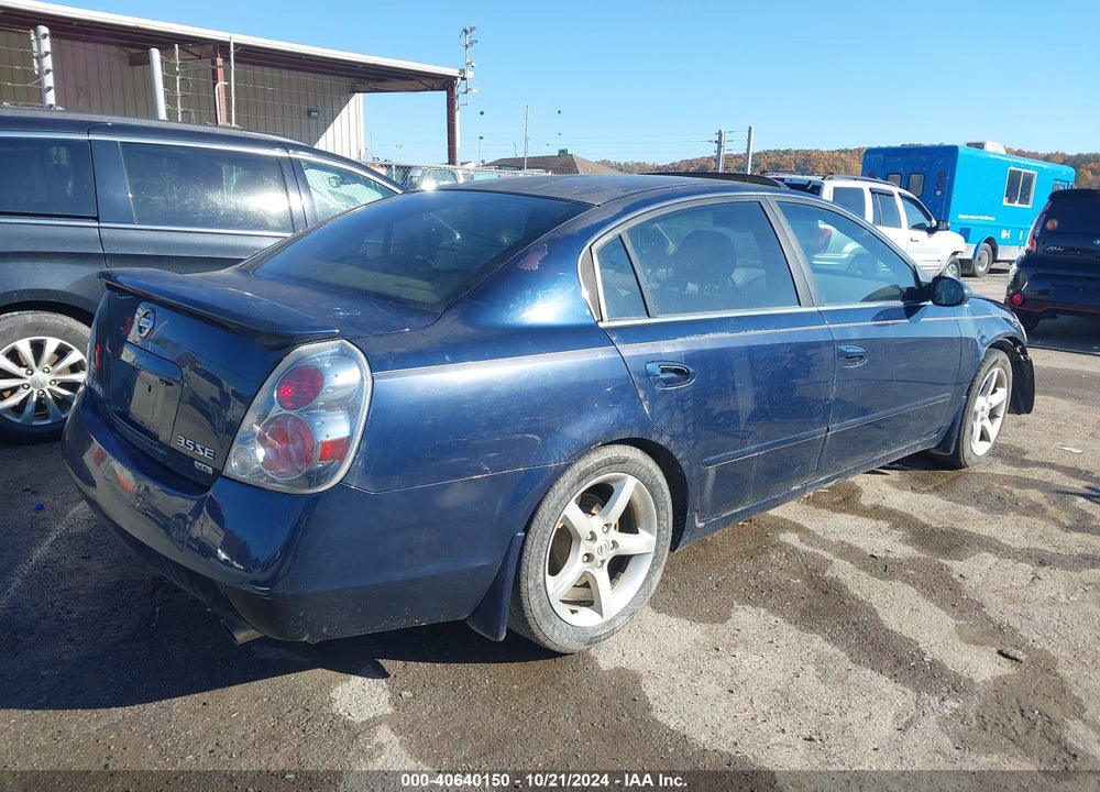 2005 NISSAN ALTIMA 3.5 SE VIN: 1N4BL11D85C116422
