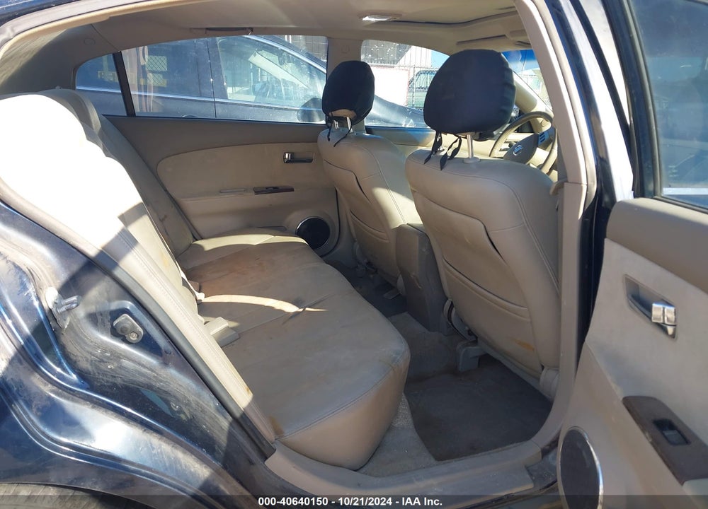 2005 NISSAN ALTIMA 3.5 SE VIN: 1N4BL11D85C116422