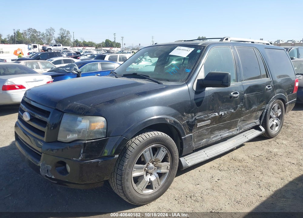 2007 FORD EXPEDITION LIMITED VIN: 1FMFU19547LA98862