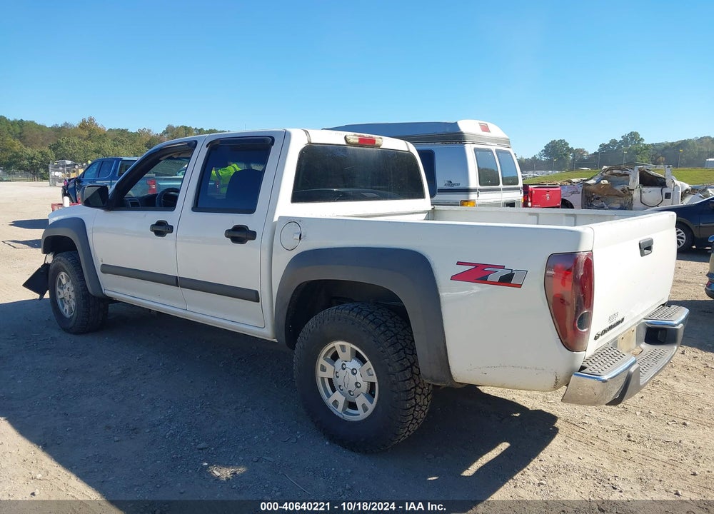 2007 CHEVROLET COLORADO LT VIN: 1GCDS13EX78235140