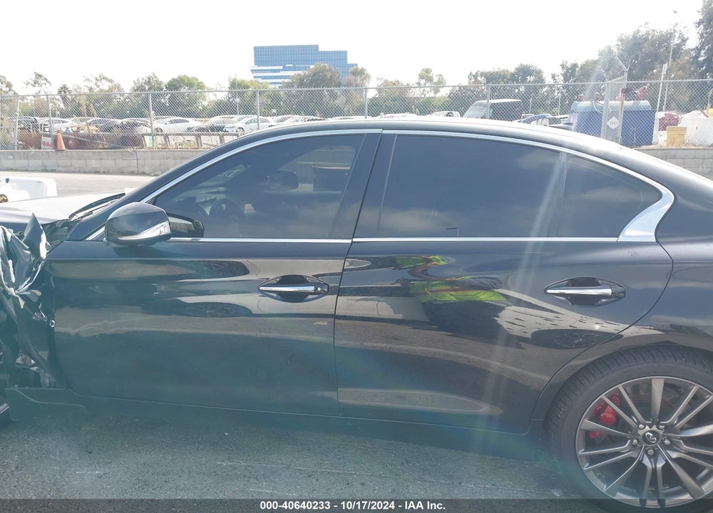 2018 INFINITI Q50 3.0T RED SPORT 400 VIN: JN1FV7APXJM461414