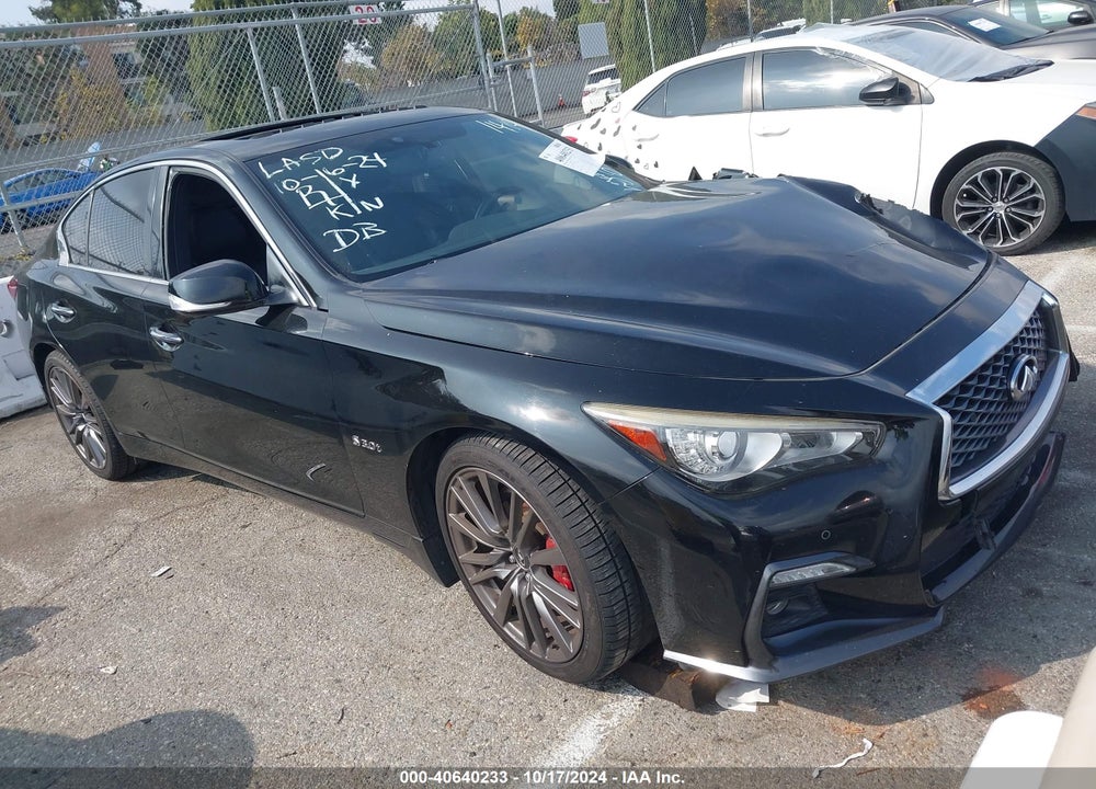 2018 INFINITI Q50 3.0T RED SPORT 400 VIN: JN1FV7APXJM461414