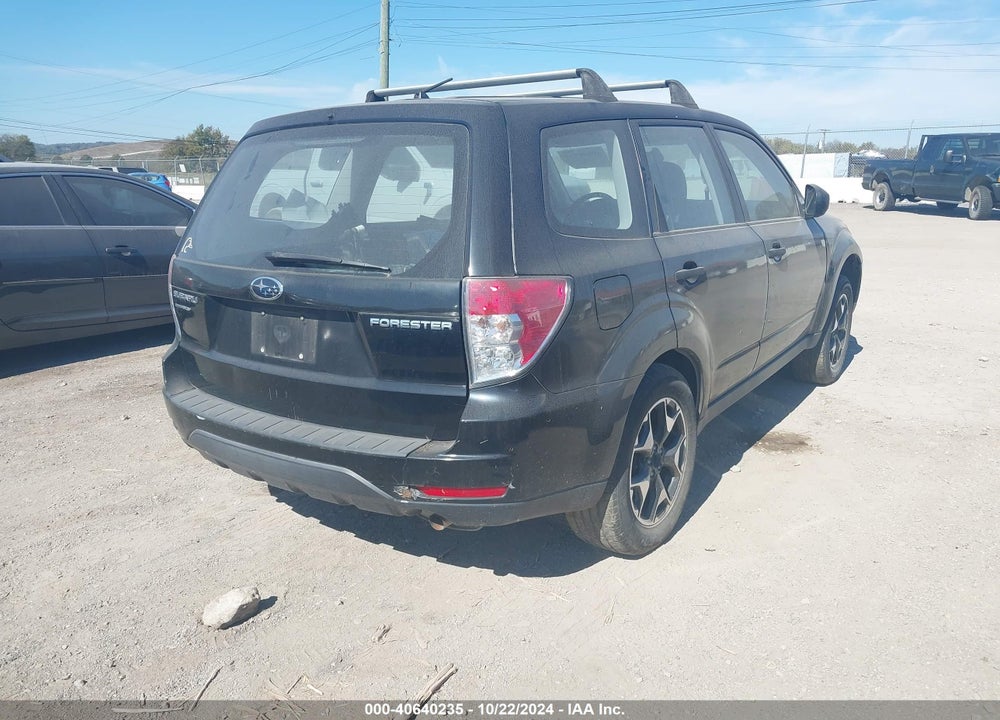 2010 SUBARU FORESTER 2.5X VIN: JF2SH6AC2AG758039