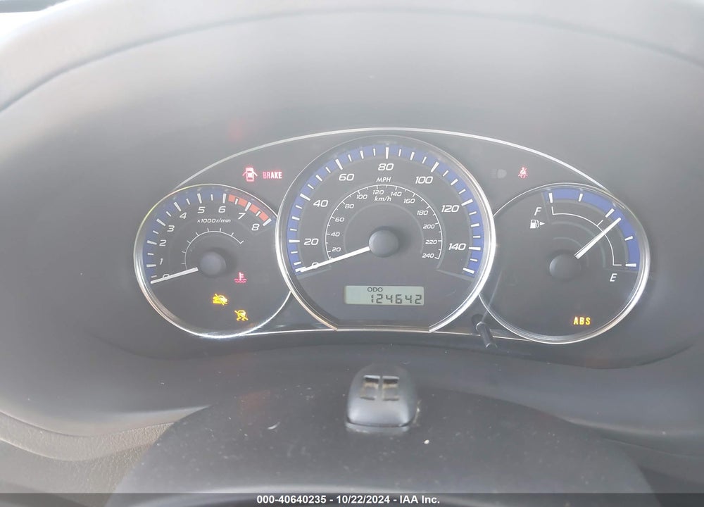 2010 SUBARU FORESTER 2.5X VIN: JF2SH6AC2AG758039