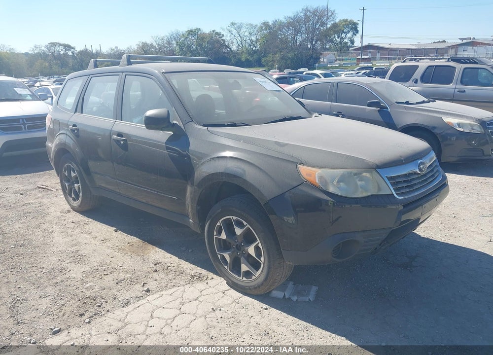 2010 SUBARU FORESTER 2.5X VIN: JF2SH6AC2AG758039