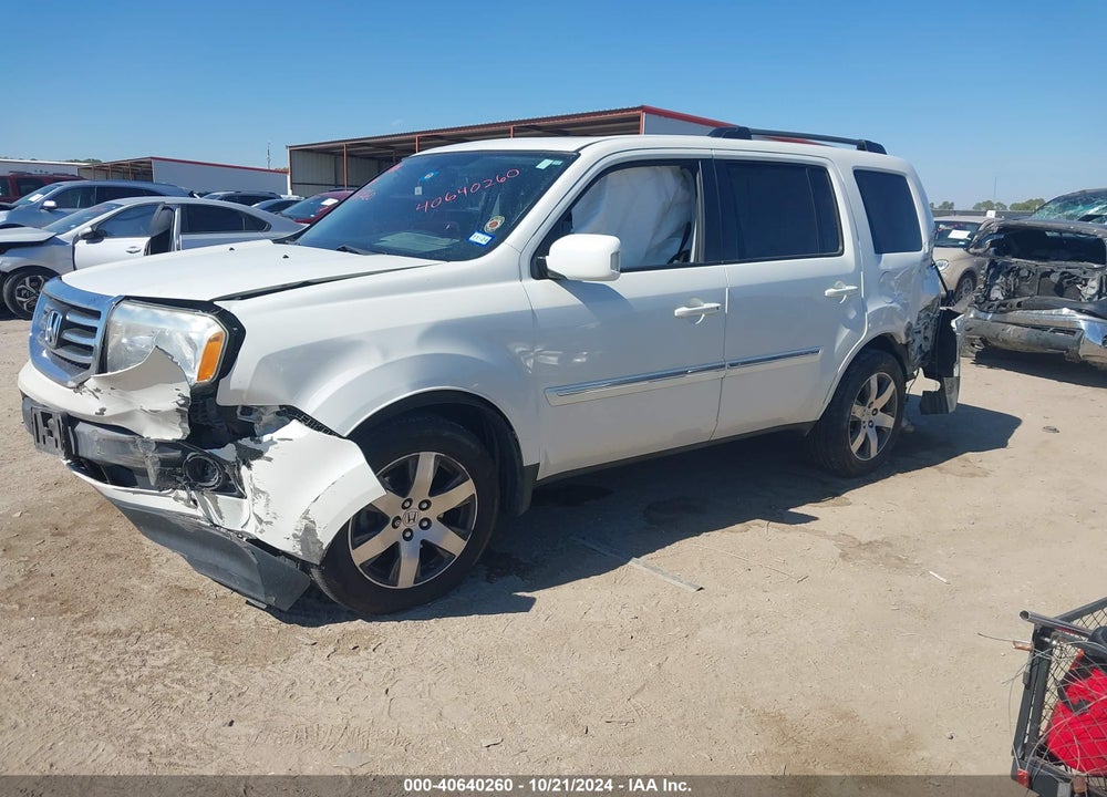2013 HONDA PILOT TOURING VIN: 5FNYF3H95DB045058