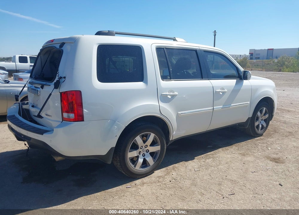 2013 HONDA PILOT TOURING VIN: 5FNYF3H95DB045058