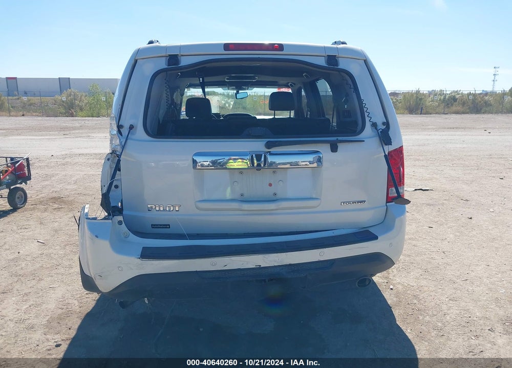 2013 HONDA PILOT TOURING VIN: 5FNYF3H95DB045058