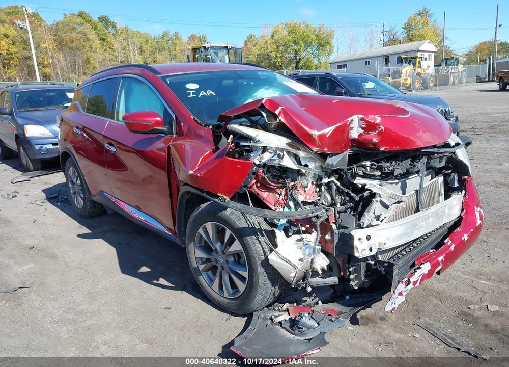 2016 NISSAN MURANO PLATINUM/S/SL/SV VIN: 5N1AZ2MH4GN109608