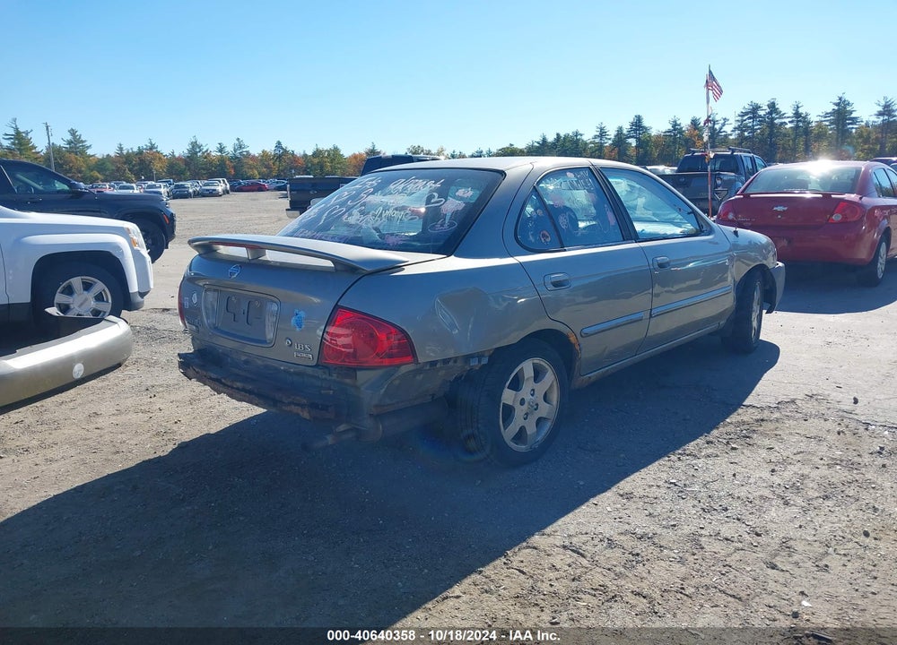 2006 NISSAN SENTRA 1.8S VIN: 3N1CB51D96L618504