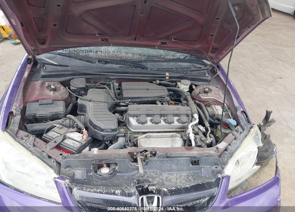 2004 HONDA CIVIC EX VIN: 2HGES26774H578177