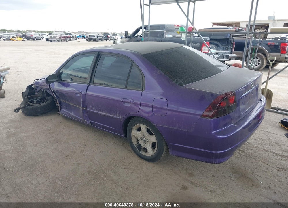 2004 HONDA CIVIC EX VIN: 2HGES26774H578177