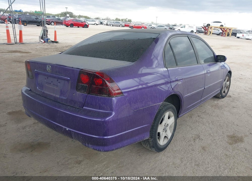 2004 HONDA CIVIC EX VIN: 2HGES26774H578177