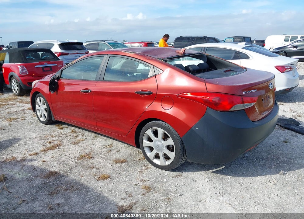 2012 HYUNDAI ELANTRA LIMITED (ULSAN PLANT) VIN: KMHDH4AE0CU379487