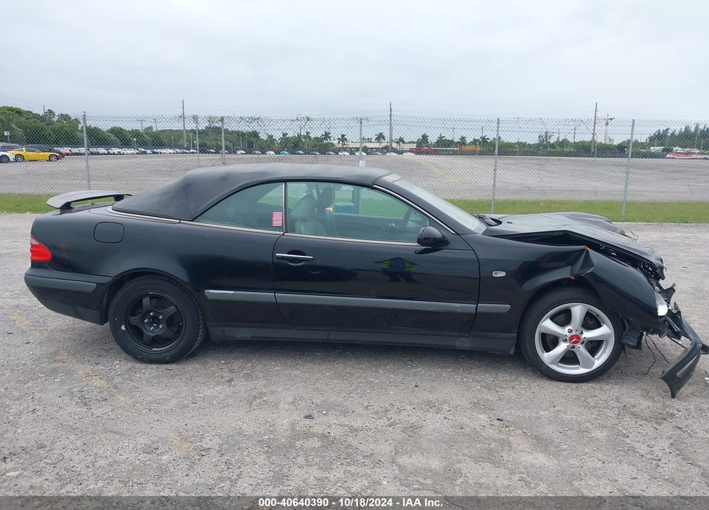 1999 MERCEDES-BENZ CLK 320 VIN: WDBLK65G1XT007238