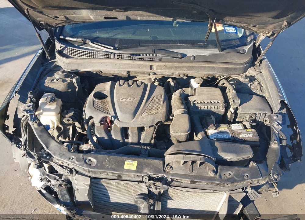 2014 HYUNDAI SONATA GLS VIN: 5NPEB4AC7EH879927
